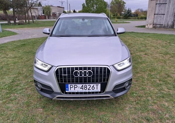 Audi Q3 cena 64900 przebieg: 193679, rok produkcji 2015 z Piła małe 529